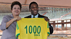 Dilma Rousseff y Pele