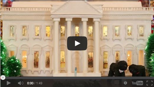 Watch: Construction of the Gingerbread White House